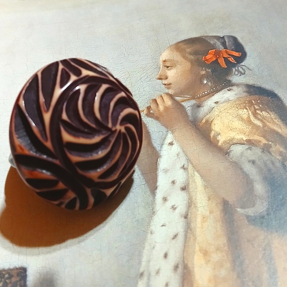 HOTCAKES Design Hand Cast Resin Ring - Picture 4 of 8